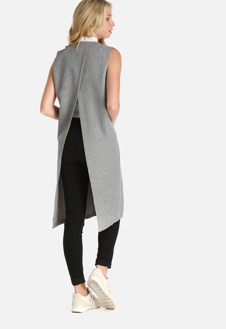 Lola May - Split Back Sleeveless Kimono