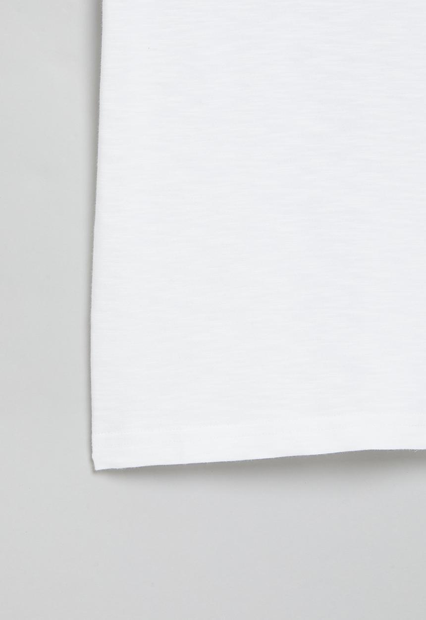 POLO - Boys printed tee - white