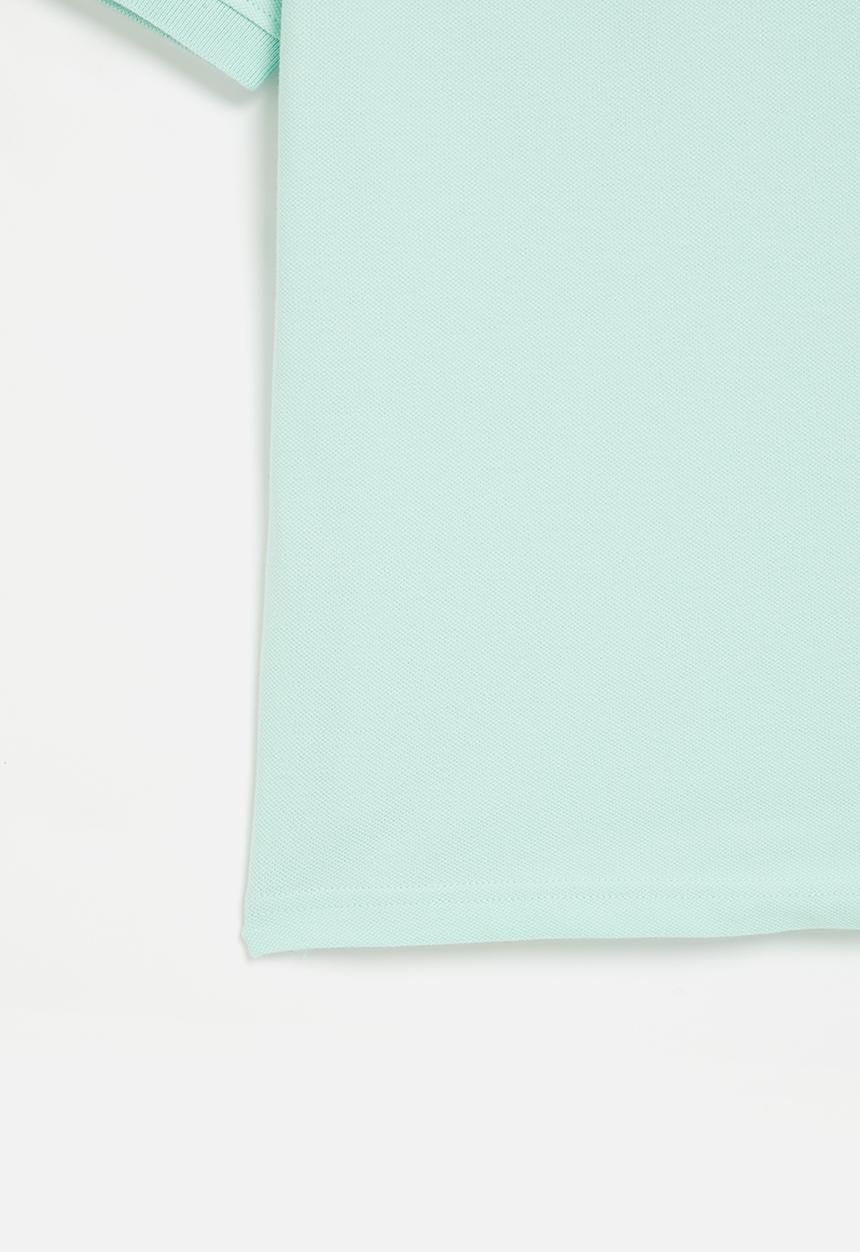 POLO - Boys classic short sleeve golfer - aqua
