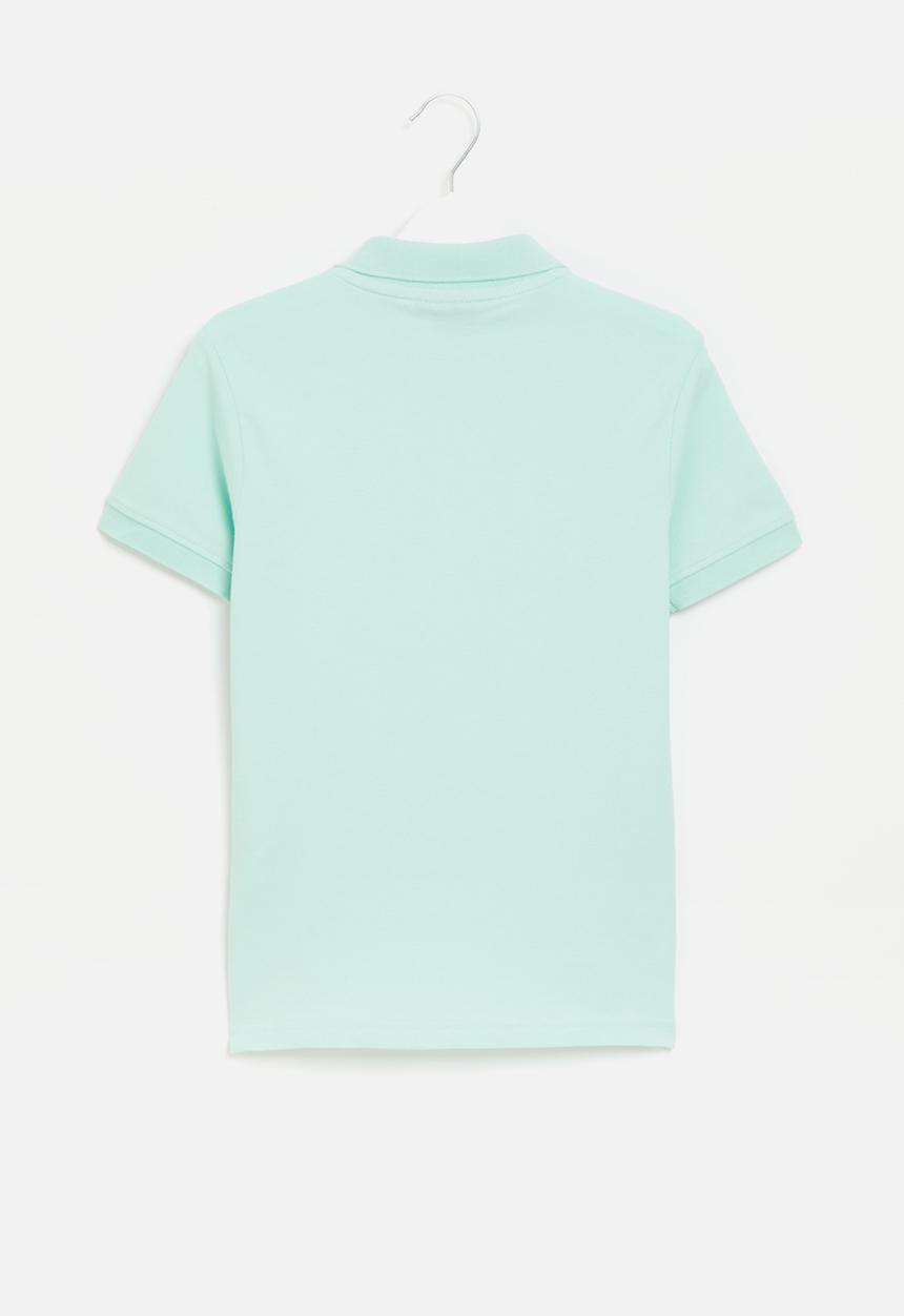 POLO - Boys classic short sleeve golfer - aqua