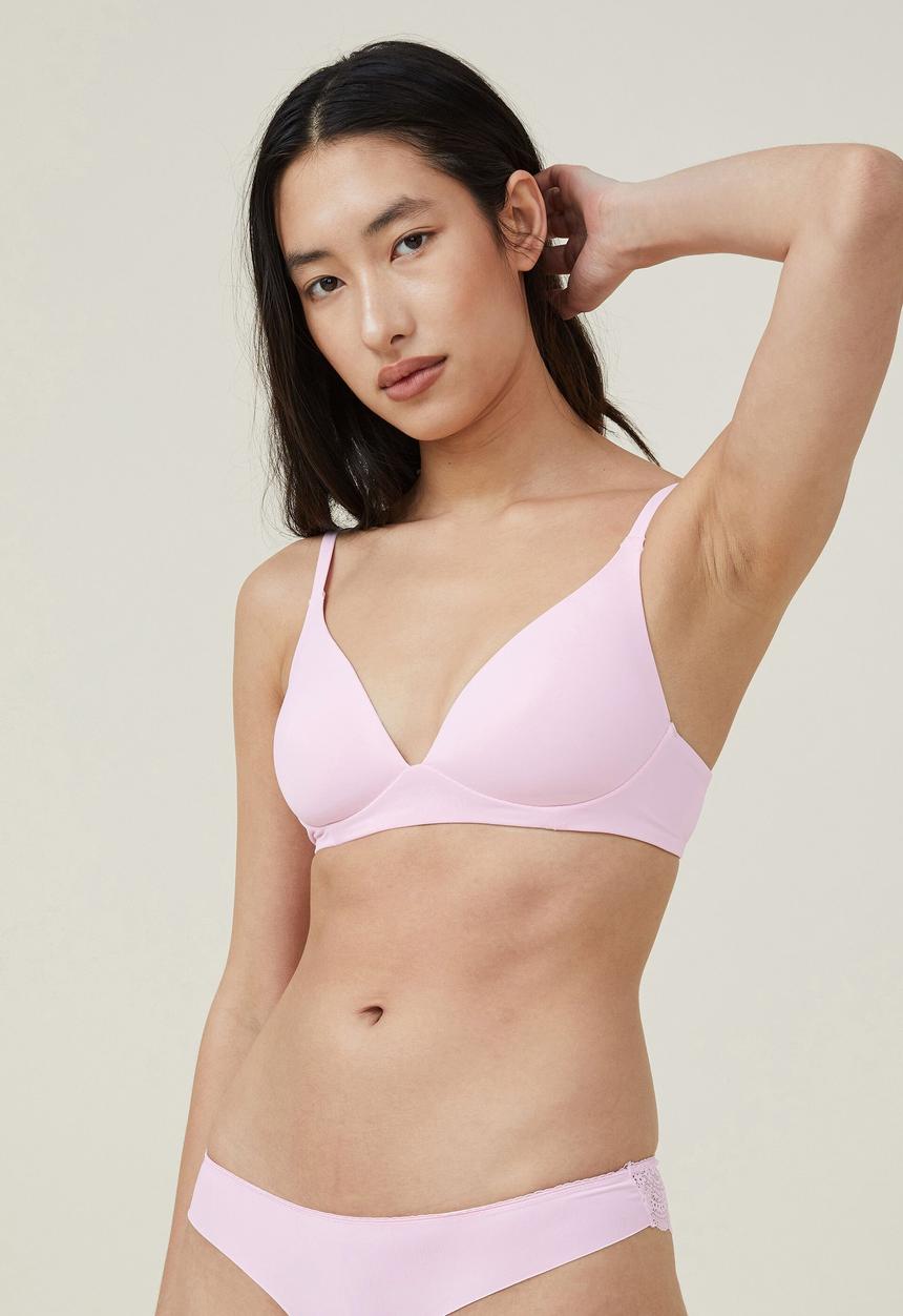 Cotton On - Wirefree everyday t-shirt bra - blushing bride