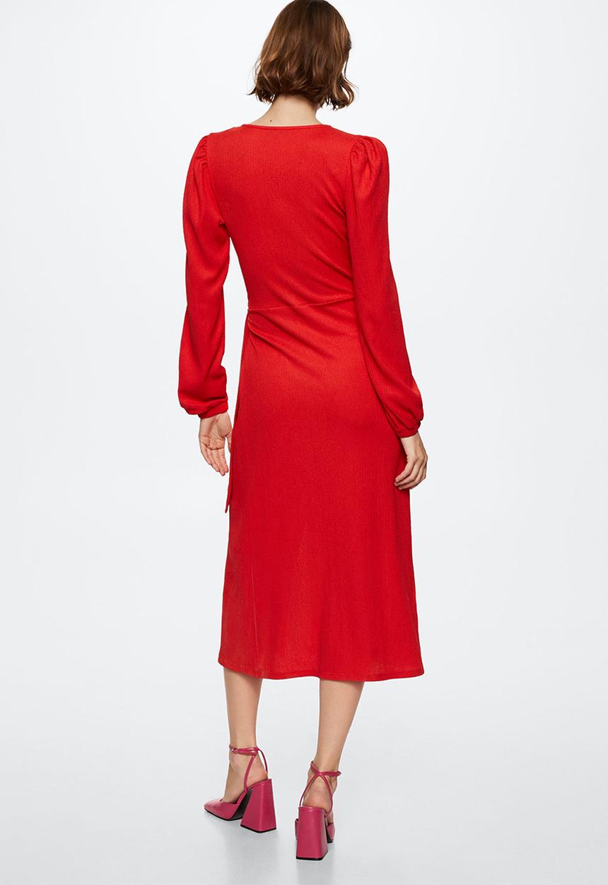 MANGO - Dress piusa - red