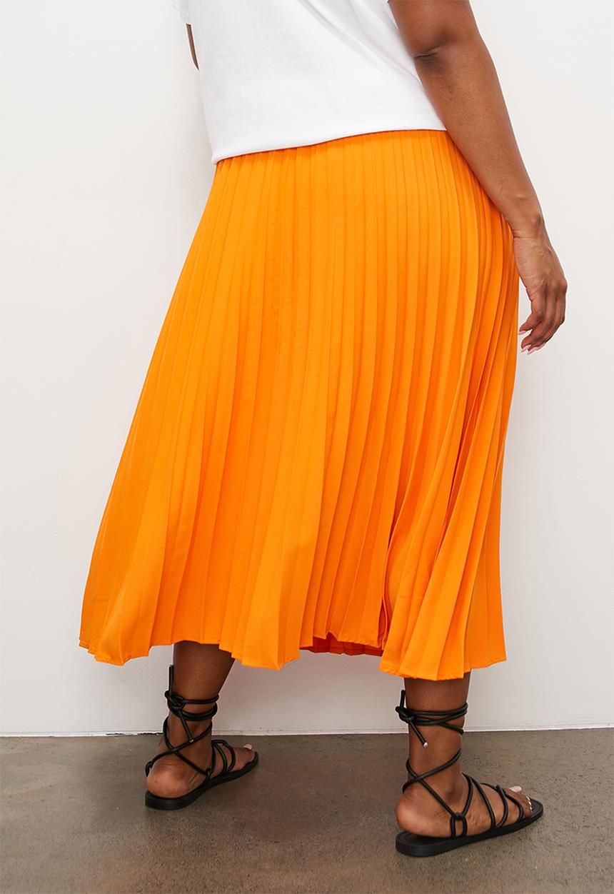 Superbalist - Midaxi pleated skirt - orange
