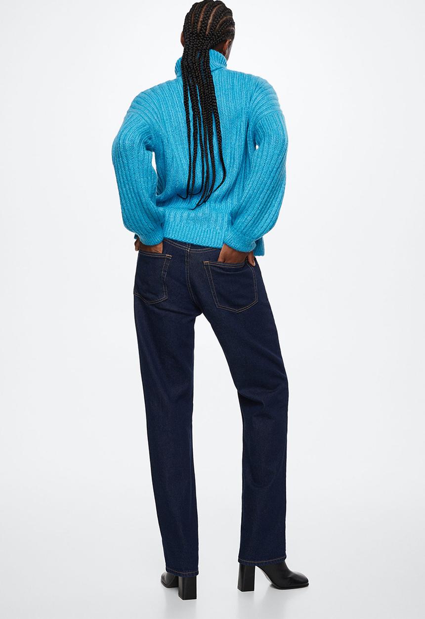 MANGO - Sweater pitufo - medium blue