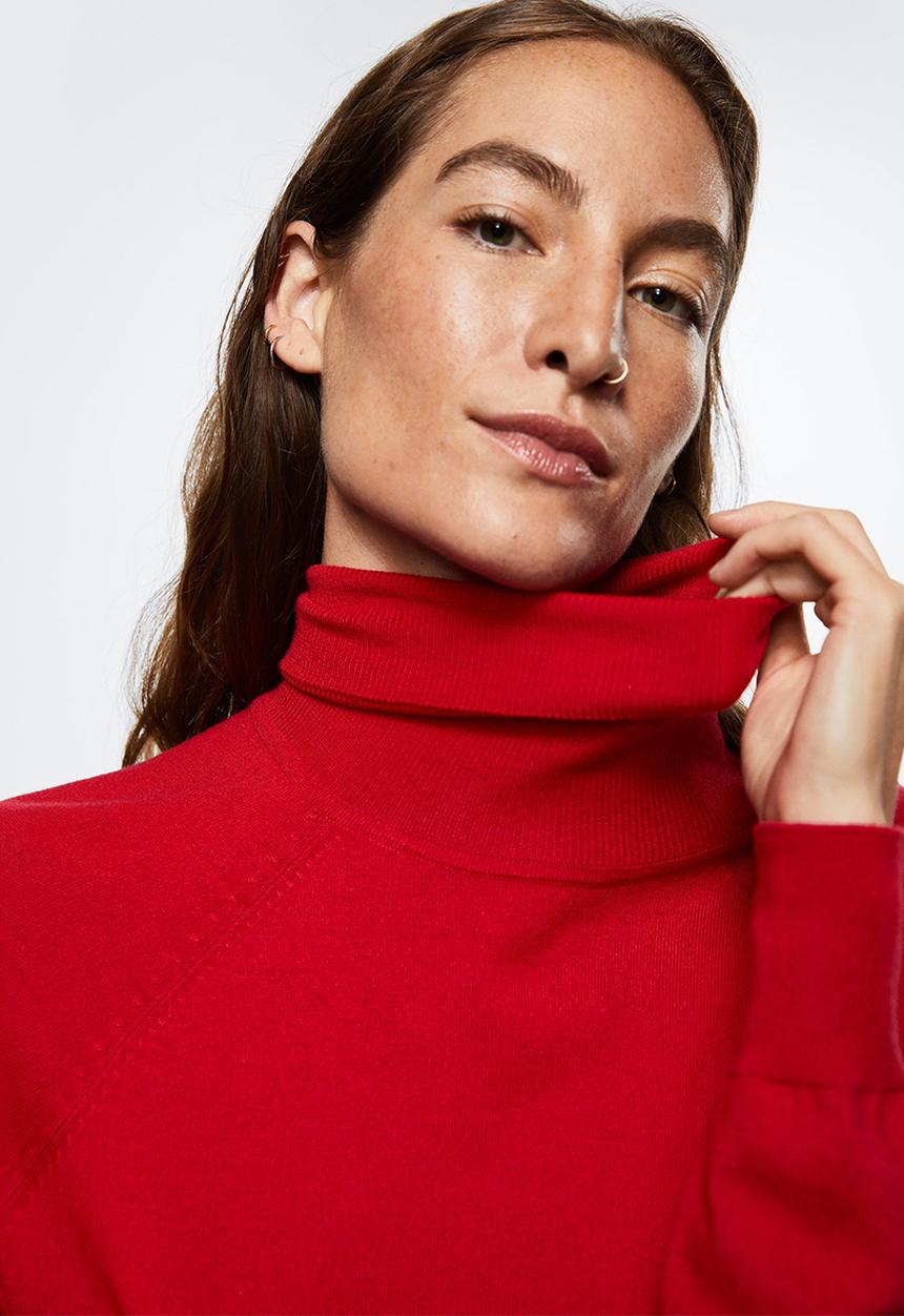 MANGO - Sweater lucasc - red