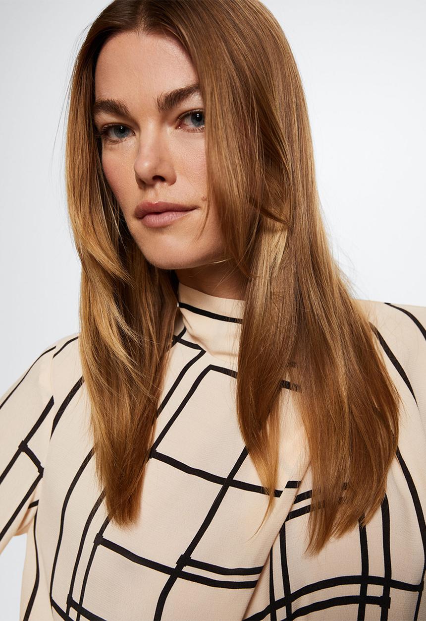 MANGO - Blouse tina - light beige