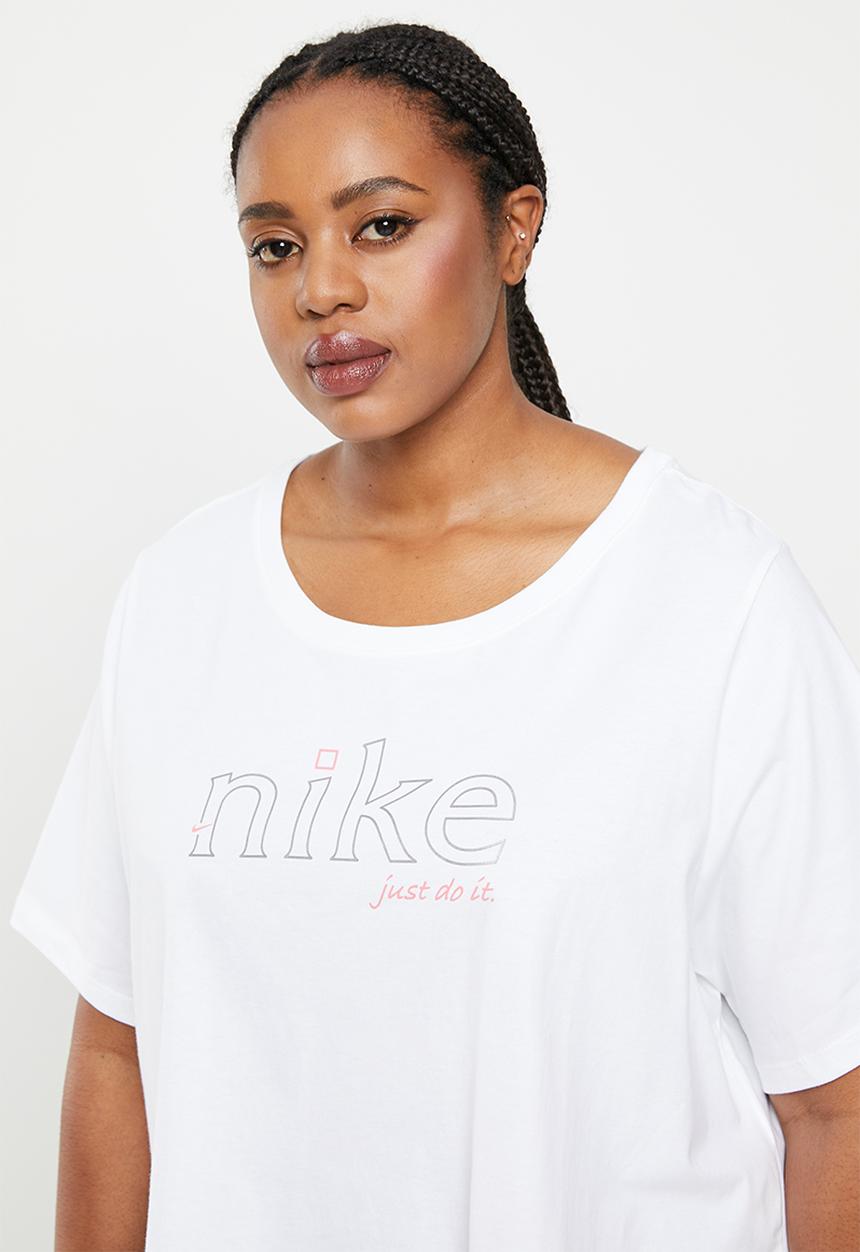 Nike - Plus w nsw tee oc 1 crop - white