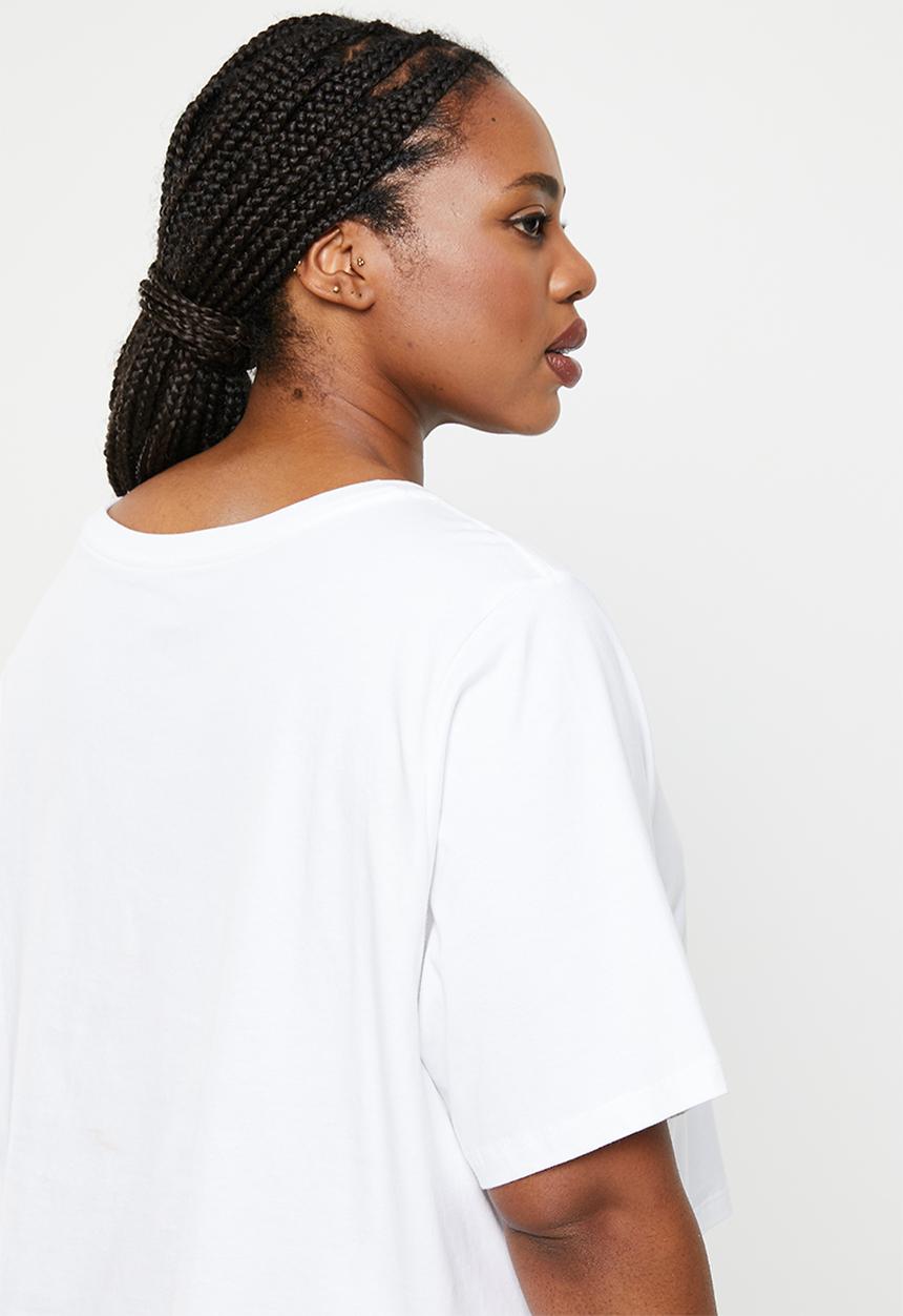 Nike - Plus w nsw tee oc 1 crop - white