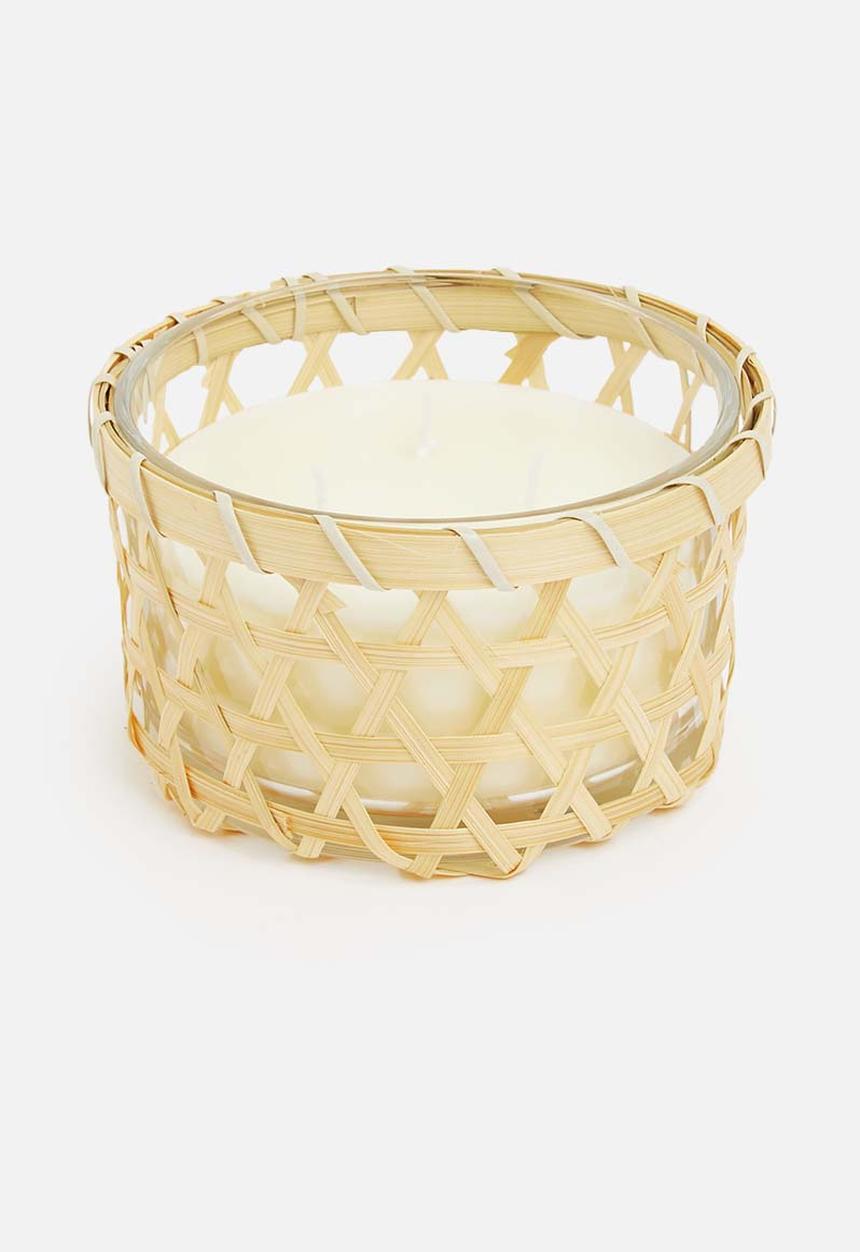 H&S - Candle in bamboo - beach party