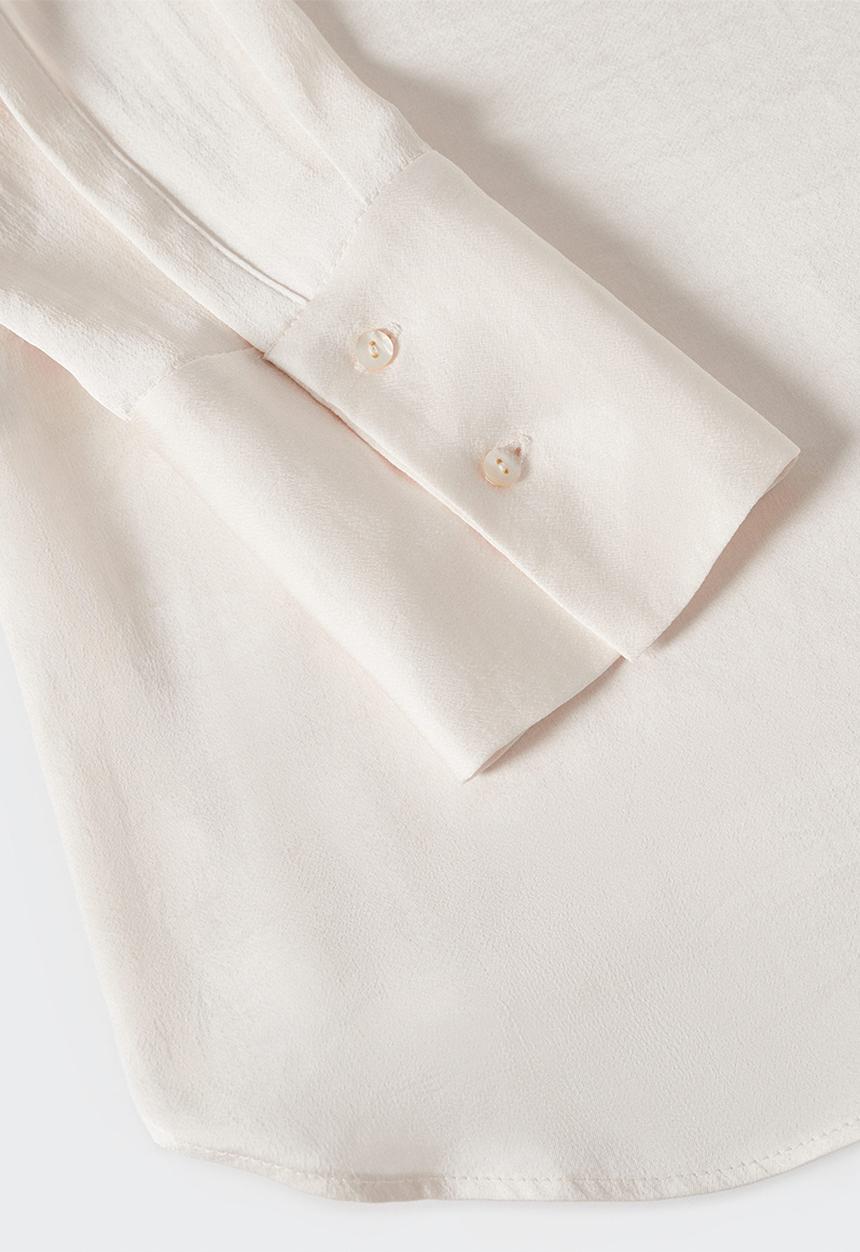 MANGO - Blouse beatriz - natural