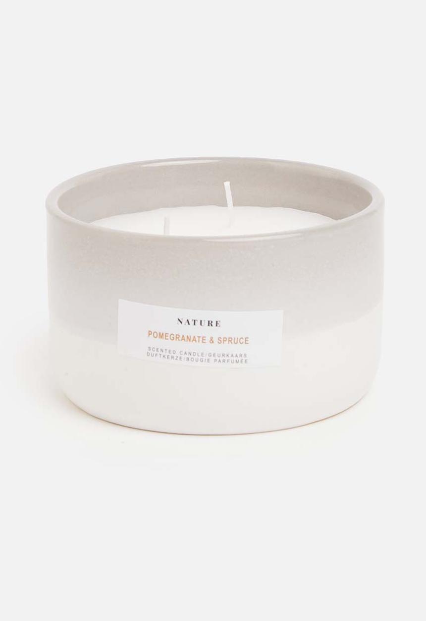 H&S - Scented candle in pot - grey