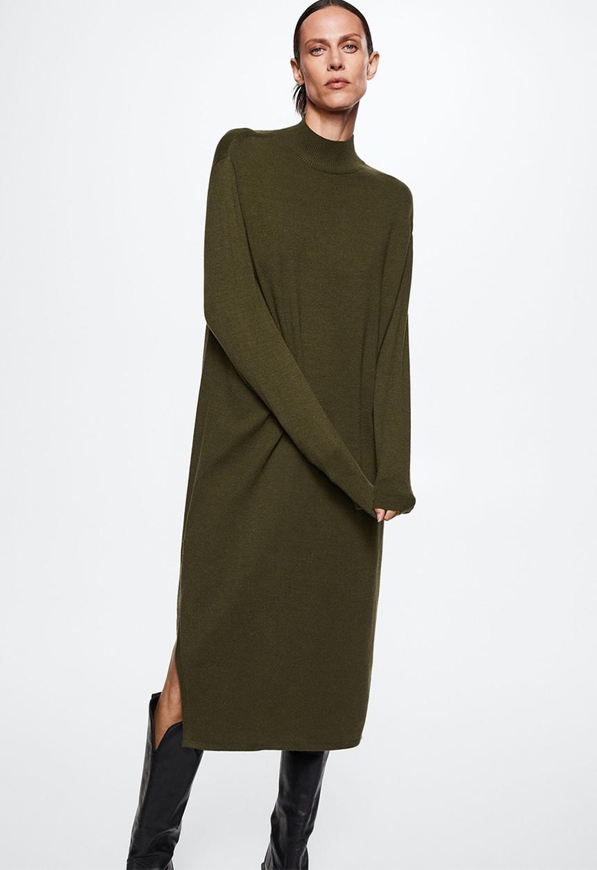 MANGO - Dress vieira - beige/khaki