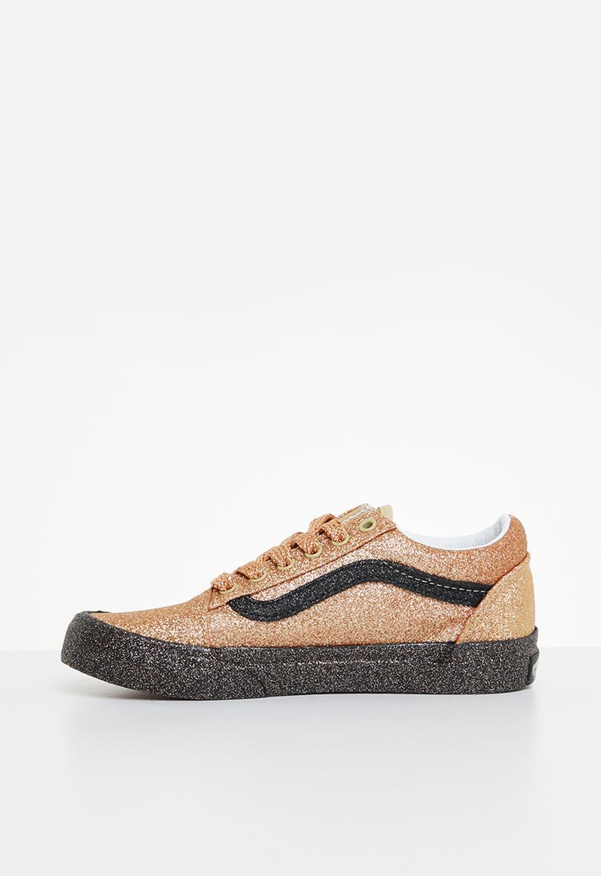 Vans - Uy old skool - party glitter black/gold