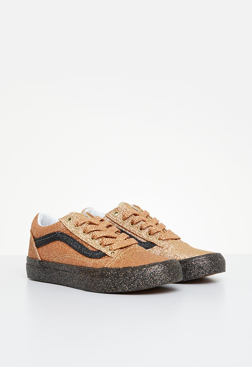 Vans - Uy old skool - party glitter black/gold