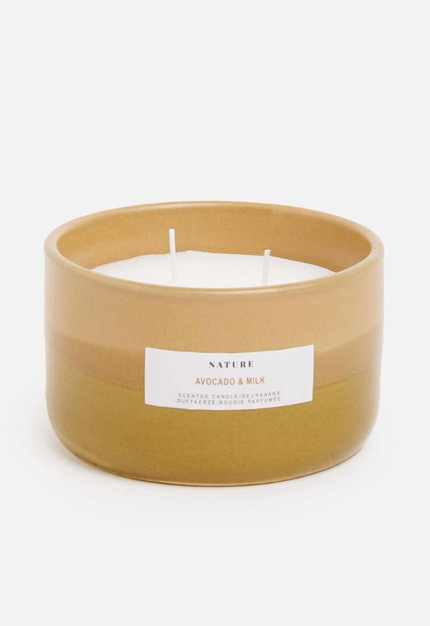 H&S - Scented candle in pot - brown