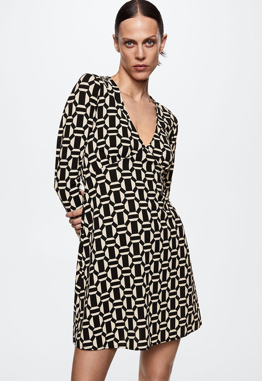 MANGO - Dress palas - black