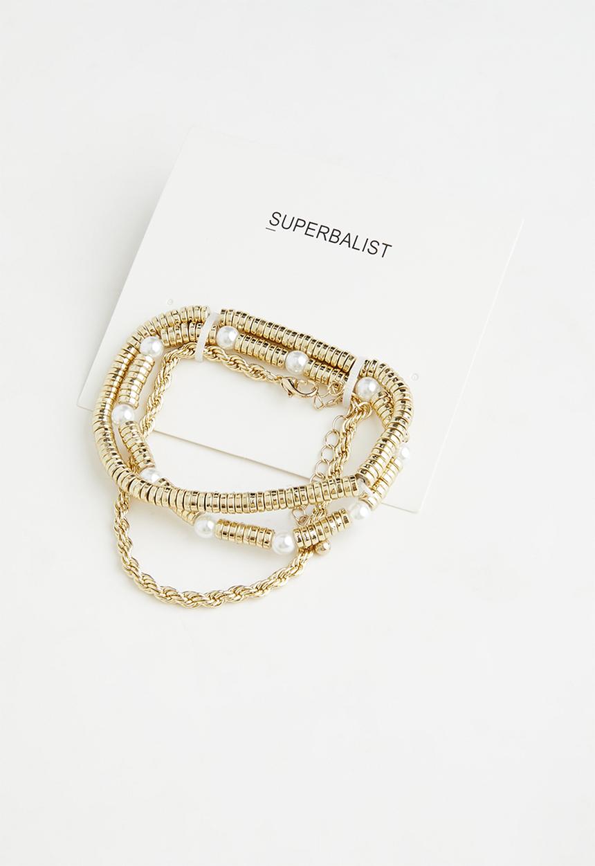 Superbalist - Otis bracelet set - gold