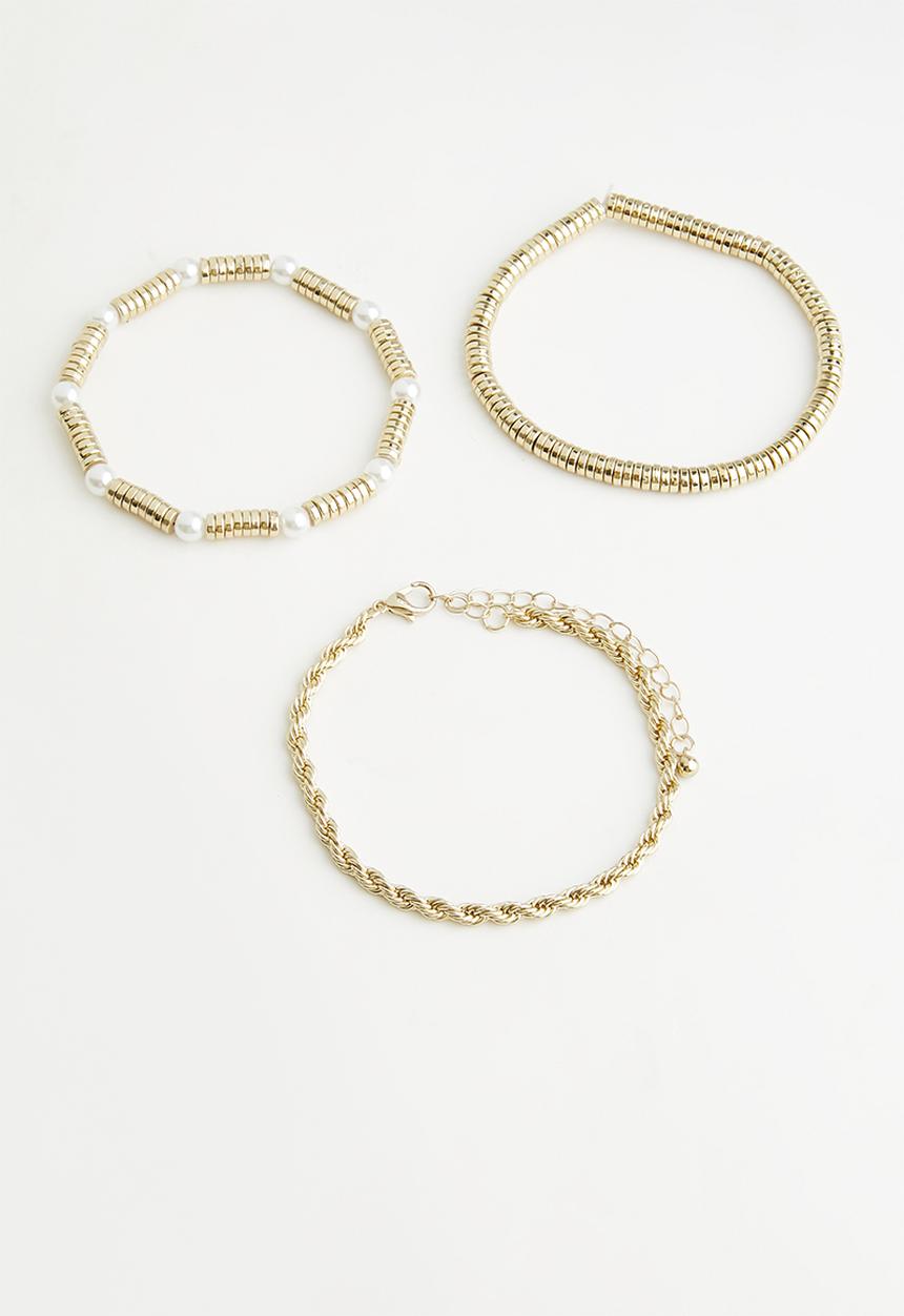 Superbalist - Otis bracelet set - gold