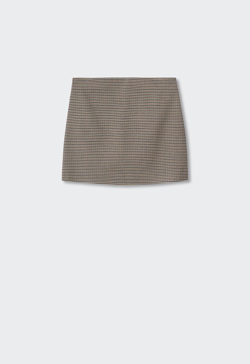 MANGO - Skirt charlott - brown