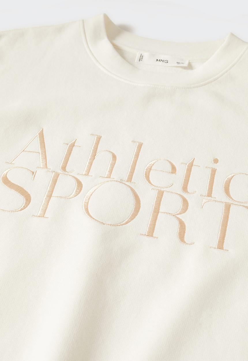 MANGO - Sweatshirt sport - natural