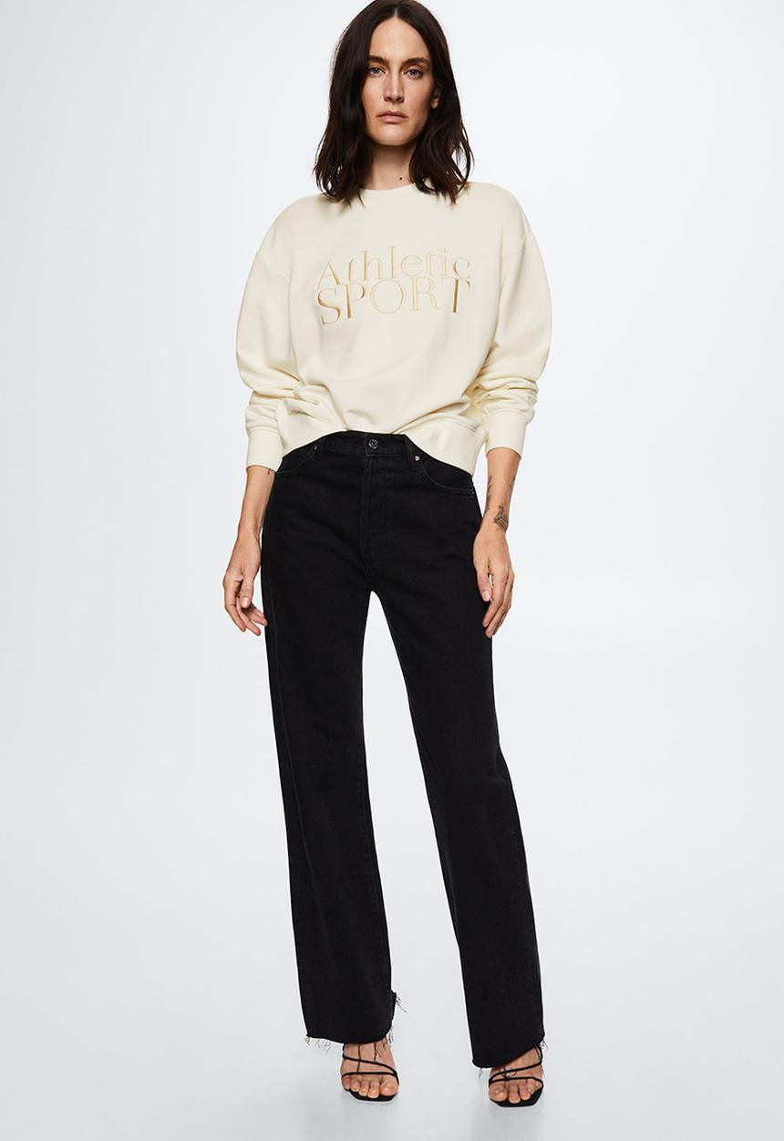 MANGO - Sweatshirt sport - natural