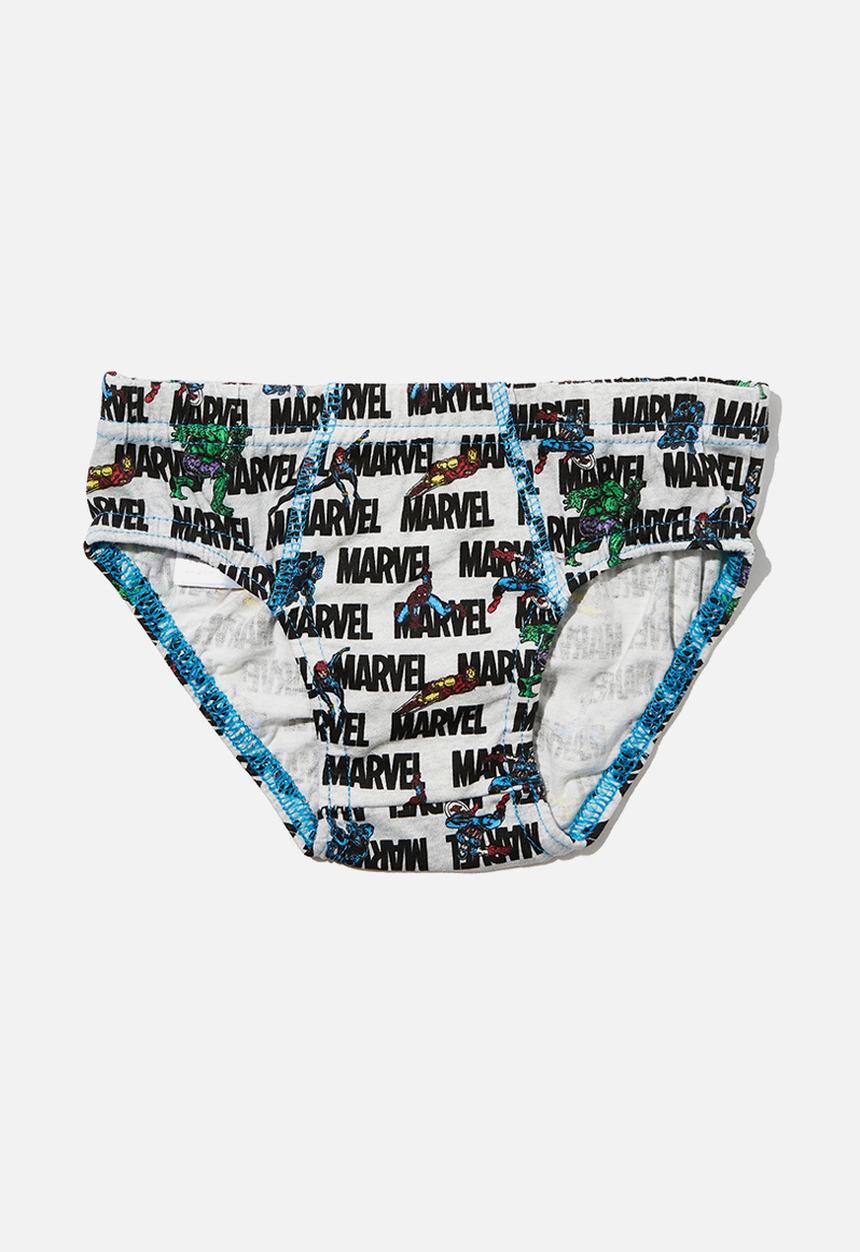 Cotton On - Boys 3 pack underwear licensed - lcn mar avengers squad/multi