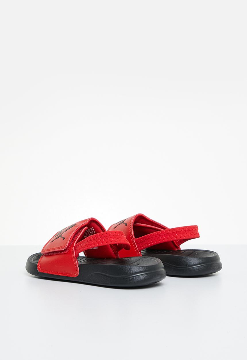 PUMA - Popcat 20 backstrap ac inf - high risk red-puma black-puma black