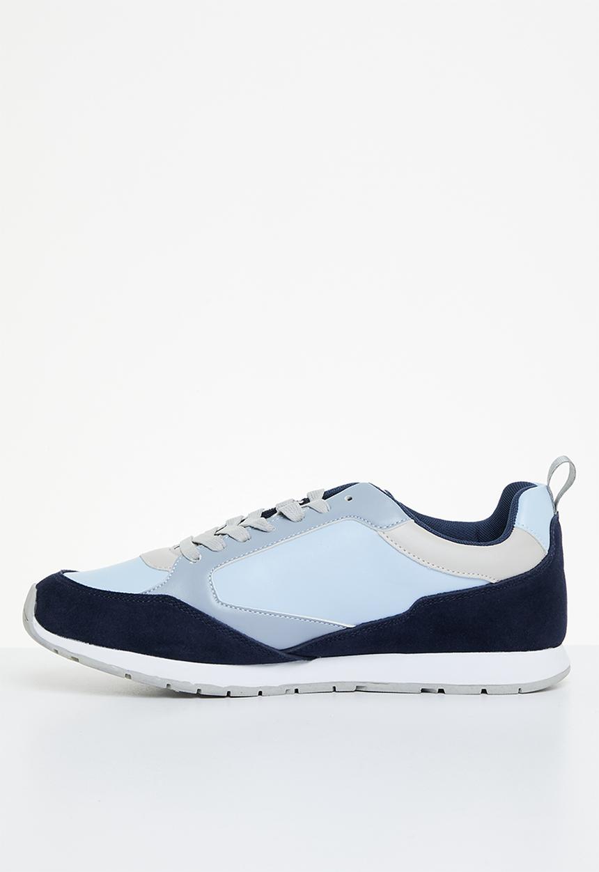 POLO - Colour block athleisure runner - blue