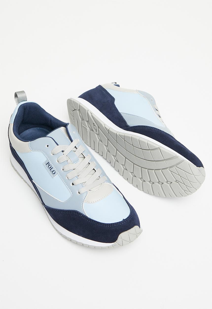 POLO - Colour block athleisure runner - blue