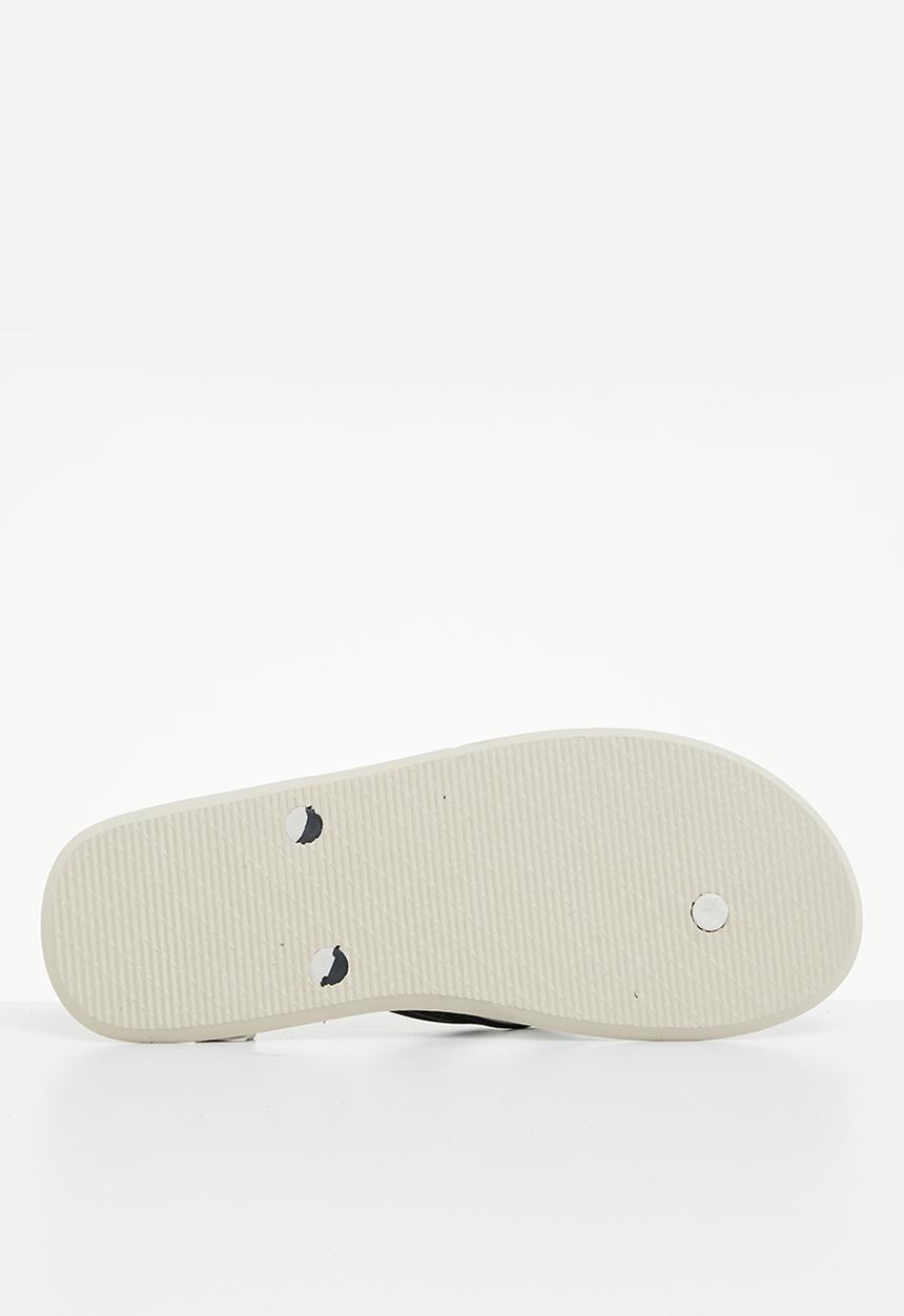 POLO - Plain flip flop - black