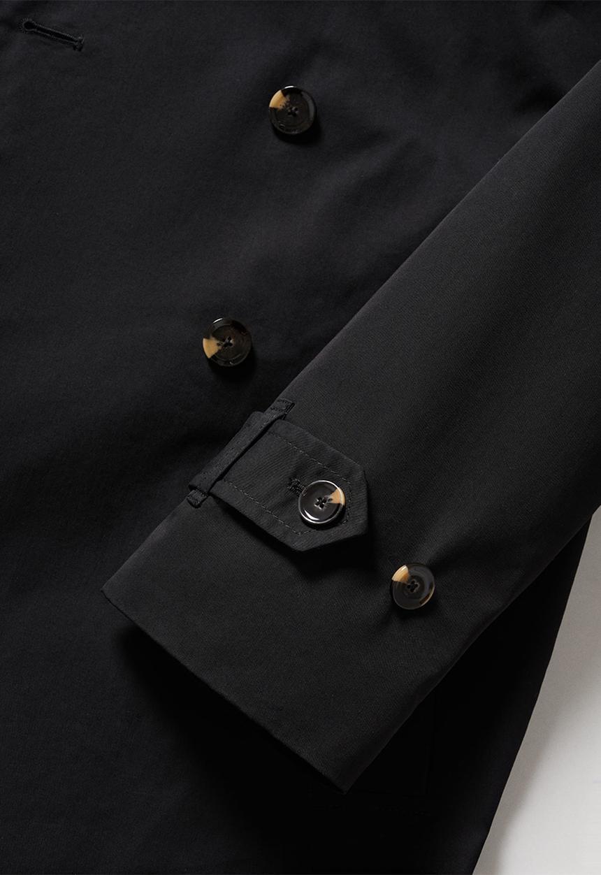 MANGO - Trench coat angela - black