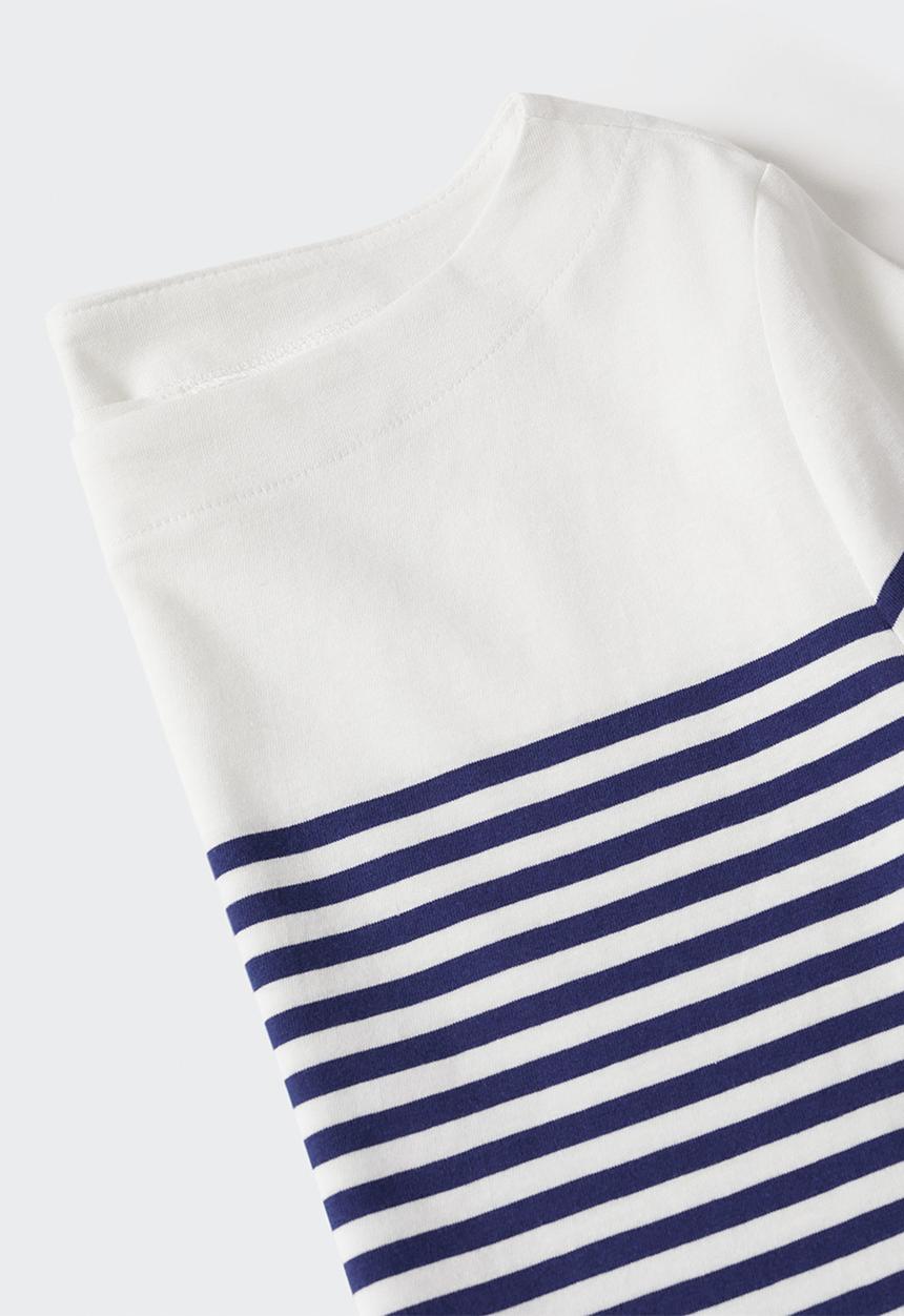 MANGO - T-shirt parisian - navy