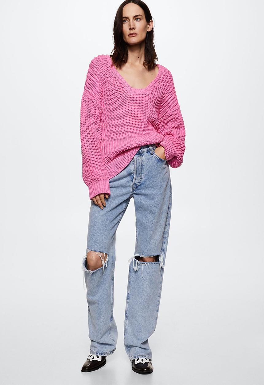 MANGO - Sweater fruita - pink