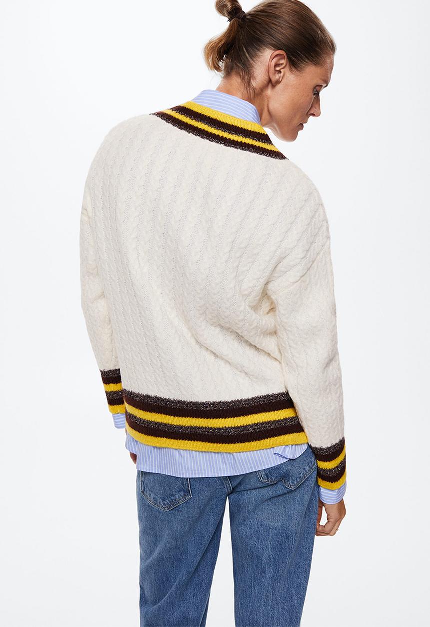 MANGO - Sweater univers - light beige