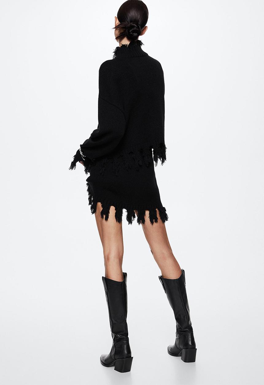 MANGO - Sweater bilma - black
