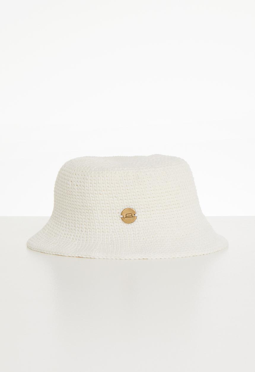 Simon and Mary - Crochet bucket hat - cream