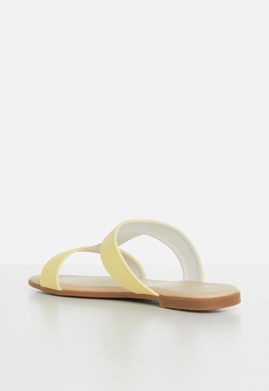 PUMA - Stylecat sublime slide - light sand/pale lemon/aubergine