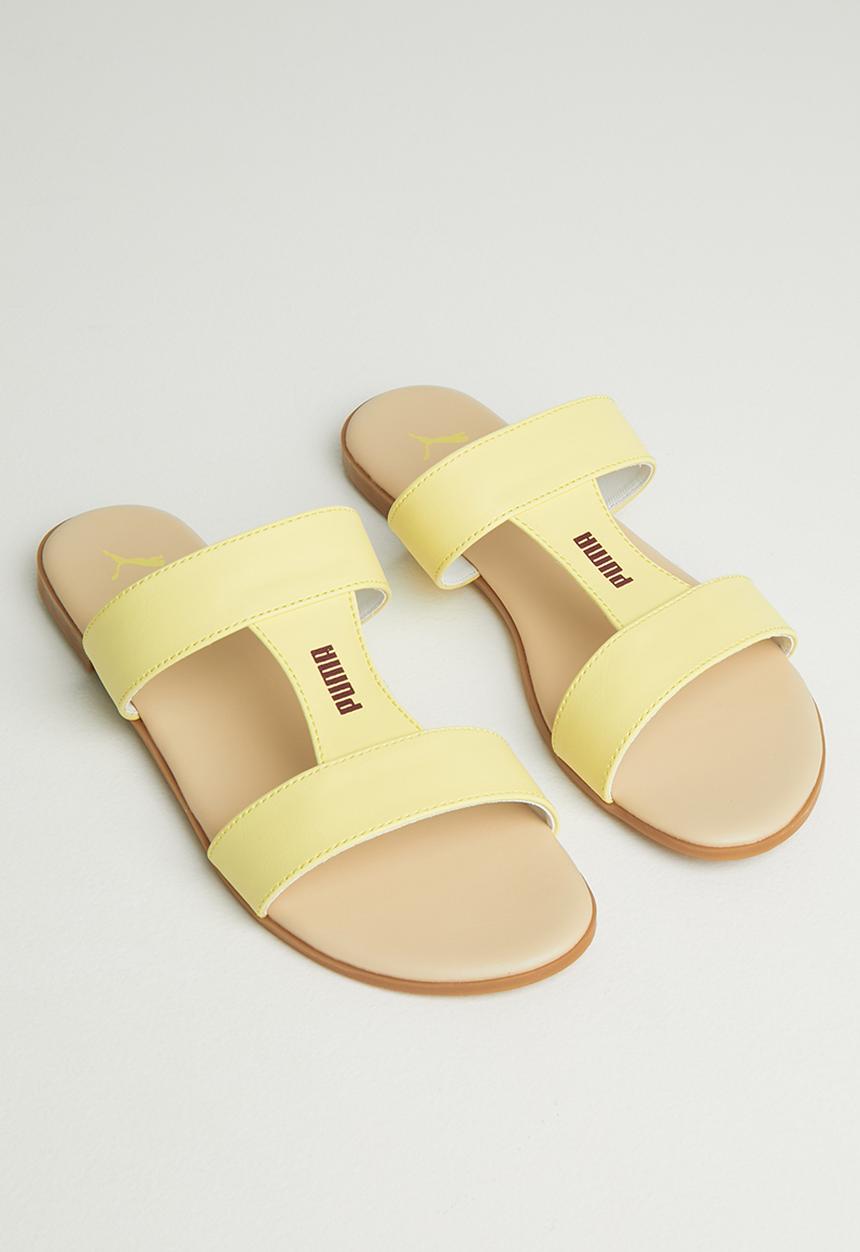 PUMA - Stylecat sublime slide - light sand/pale lemon/aubergine