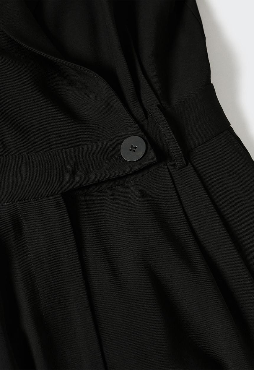 MANGO - One-piece suit suti - black