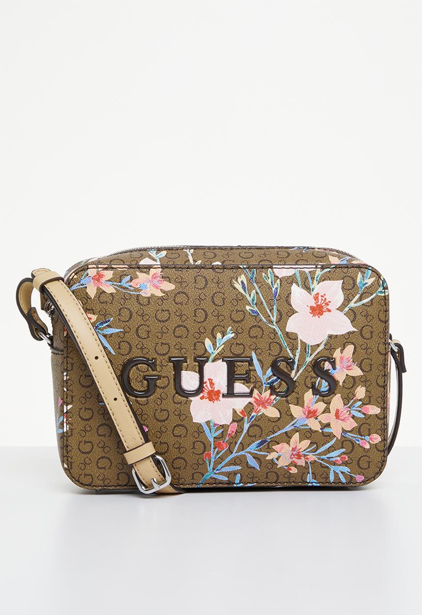 GUESS - Rodney camera crossbody - cocoa 
