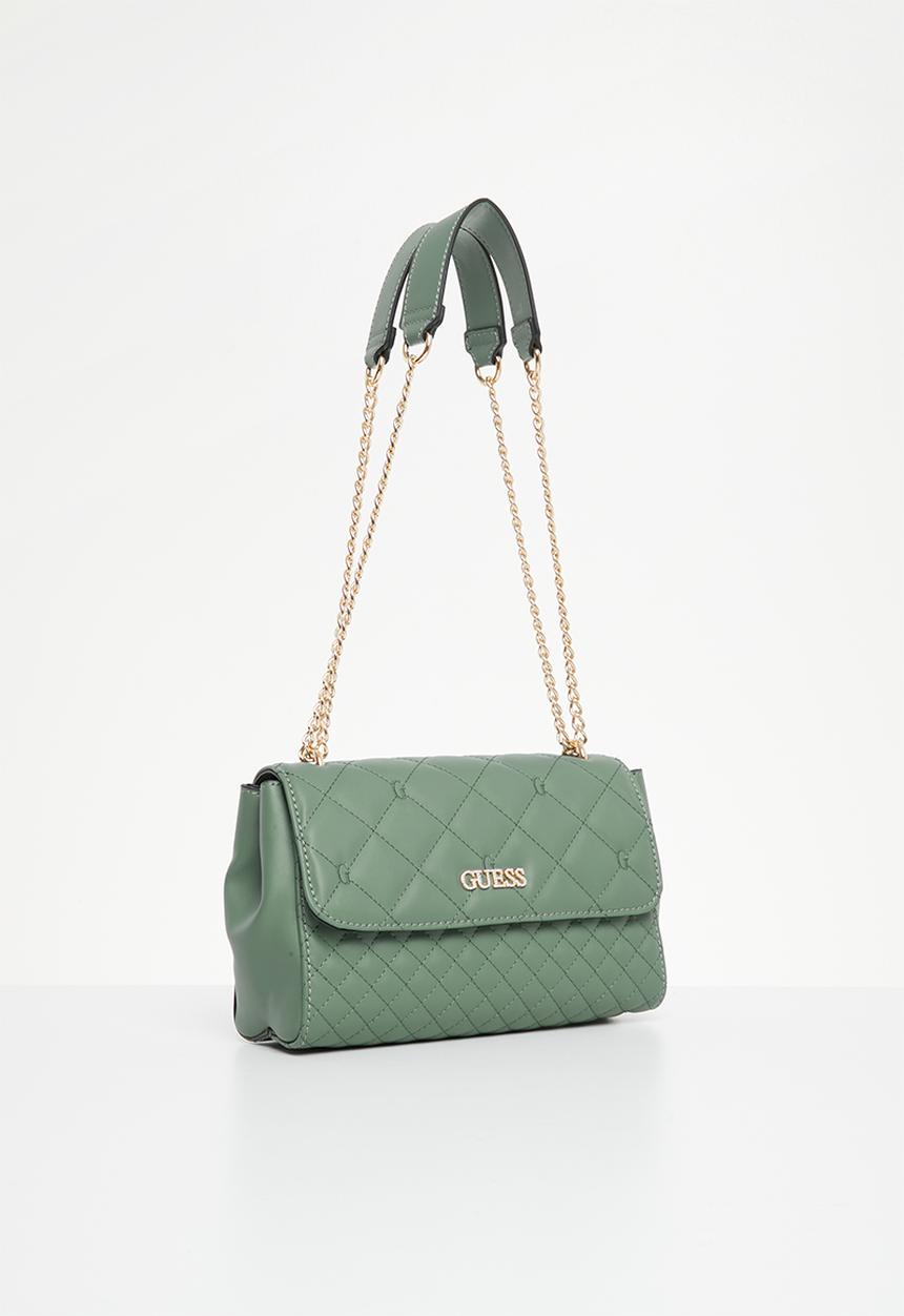 GUESS - Pearl river crossbody flap - moss