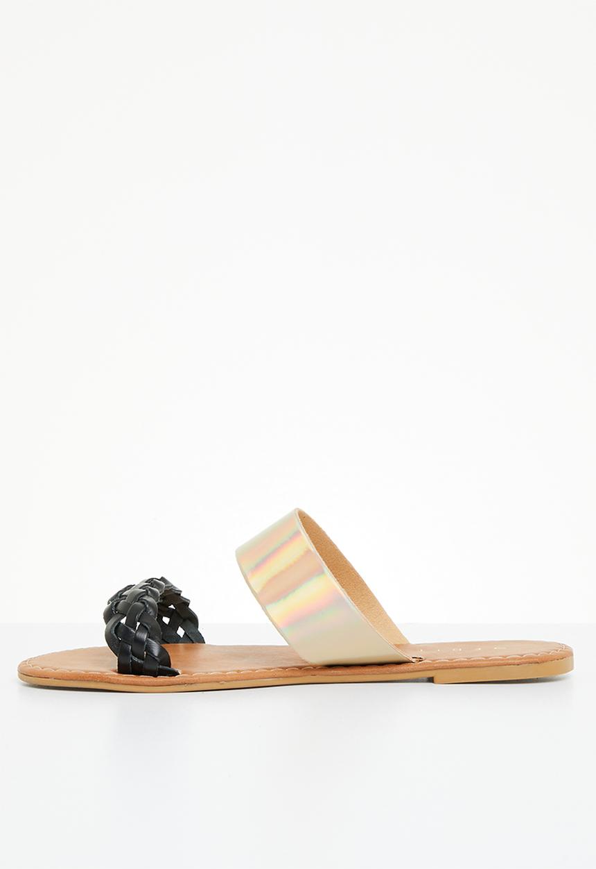 edit - River combo strap slide - black/metallic