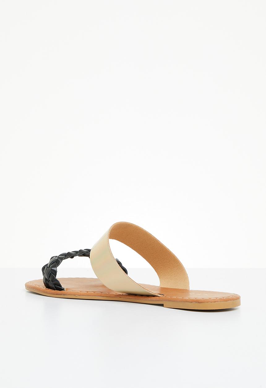 edit - River combo strap slide - black/metallic