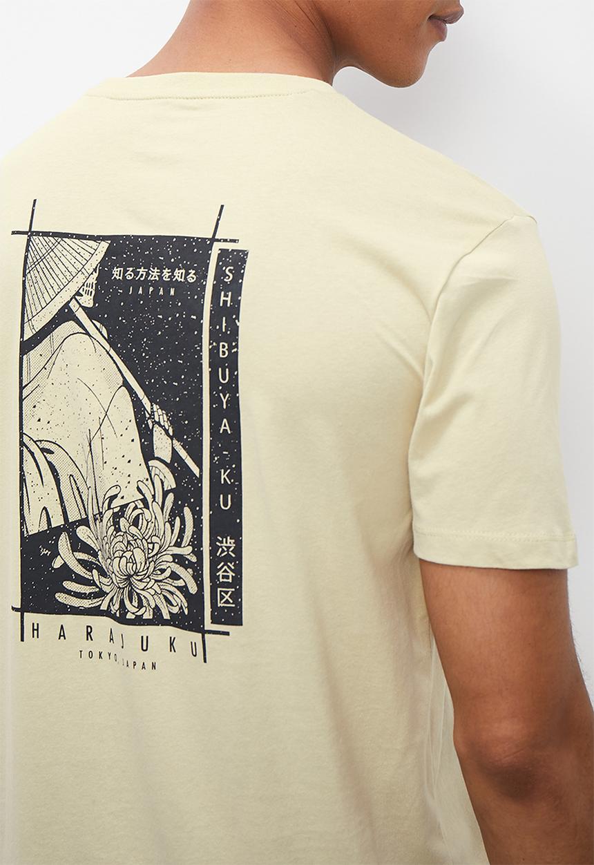 Superbalist - Harajuku graphic crew tee  - beige