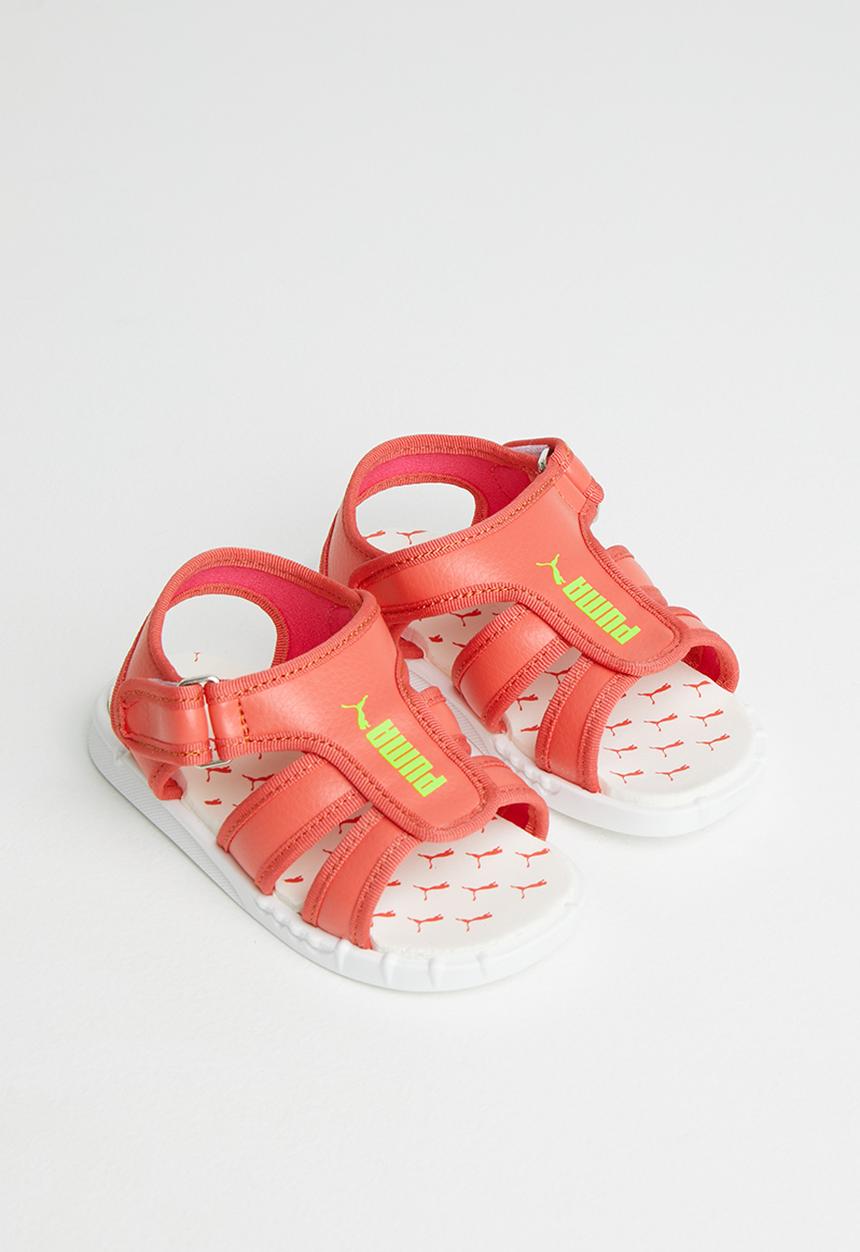 PUMA - Rocky trail zadp - puma white-salmon-lime squeeze