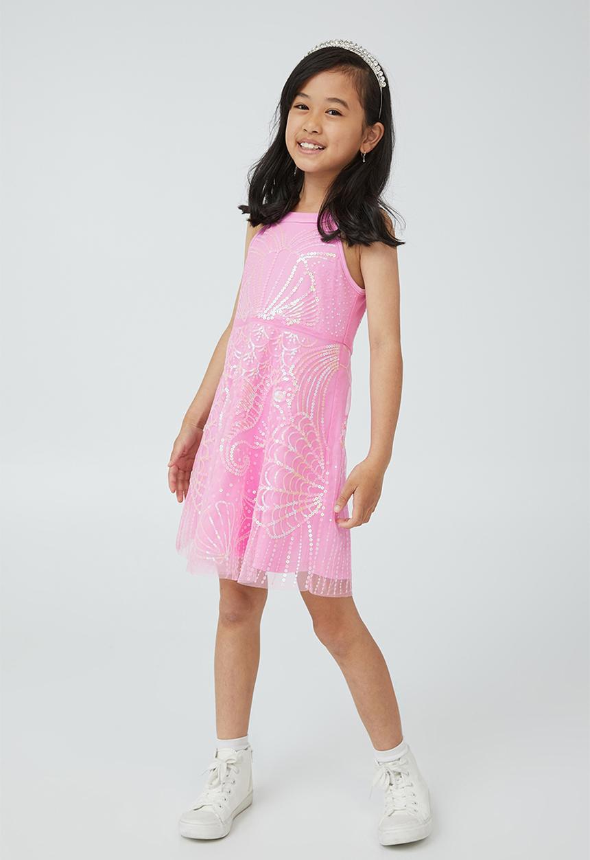 Cotton On - License princess dress - pink