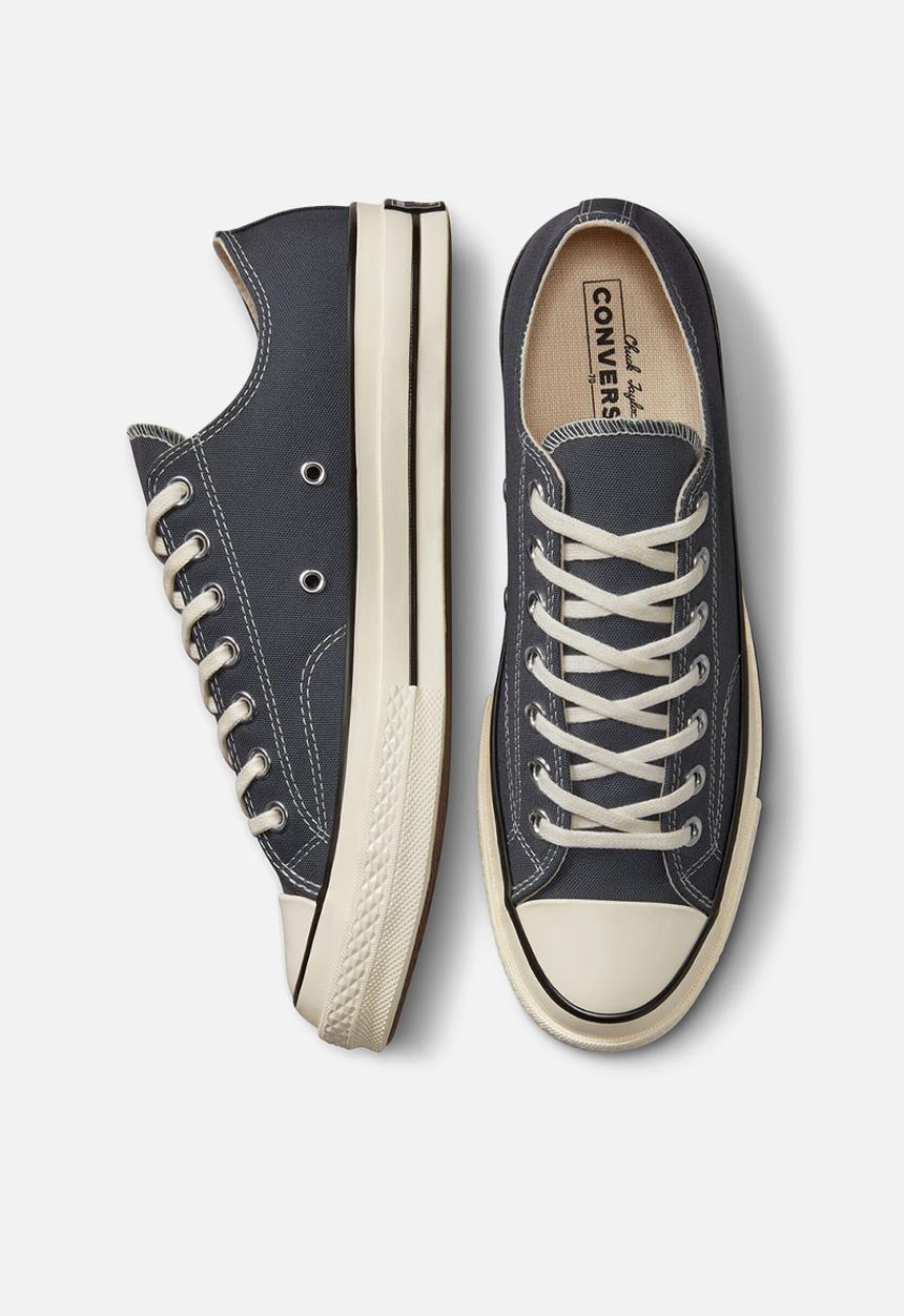 Converse - Chuck 70 vintage canvas - iron grey/egret/black