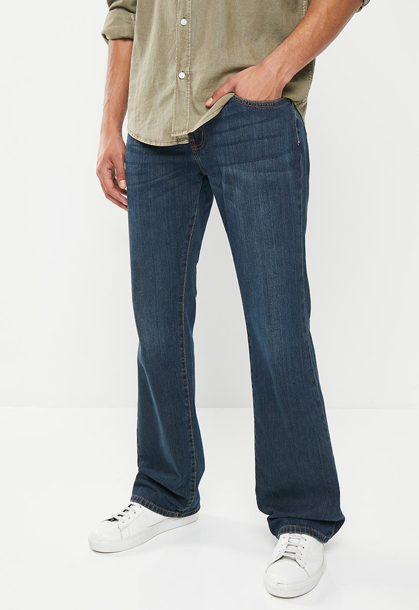GUESS - Slim boot jeans - Dark vintage blue