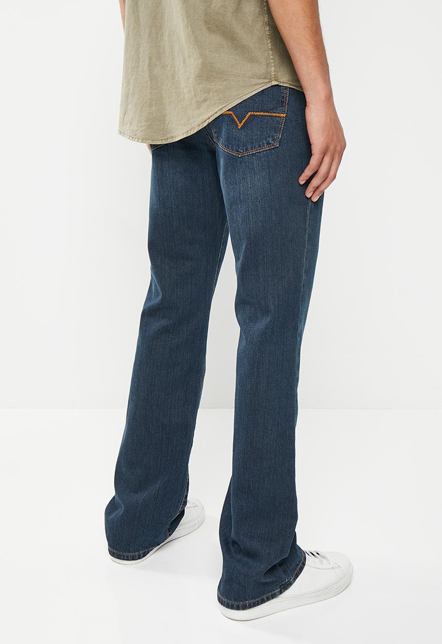 GUESS - Slim boot jeans - Dark vintage blue