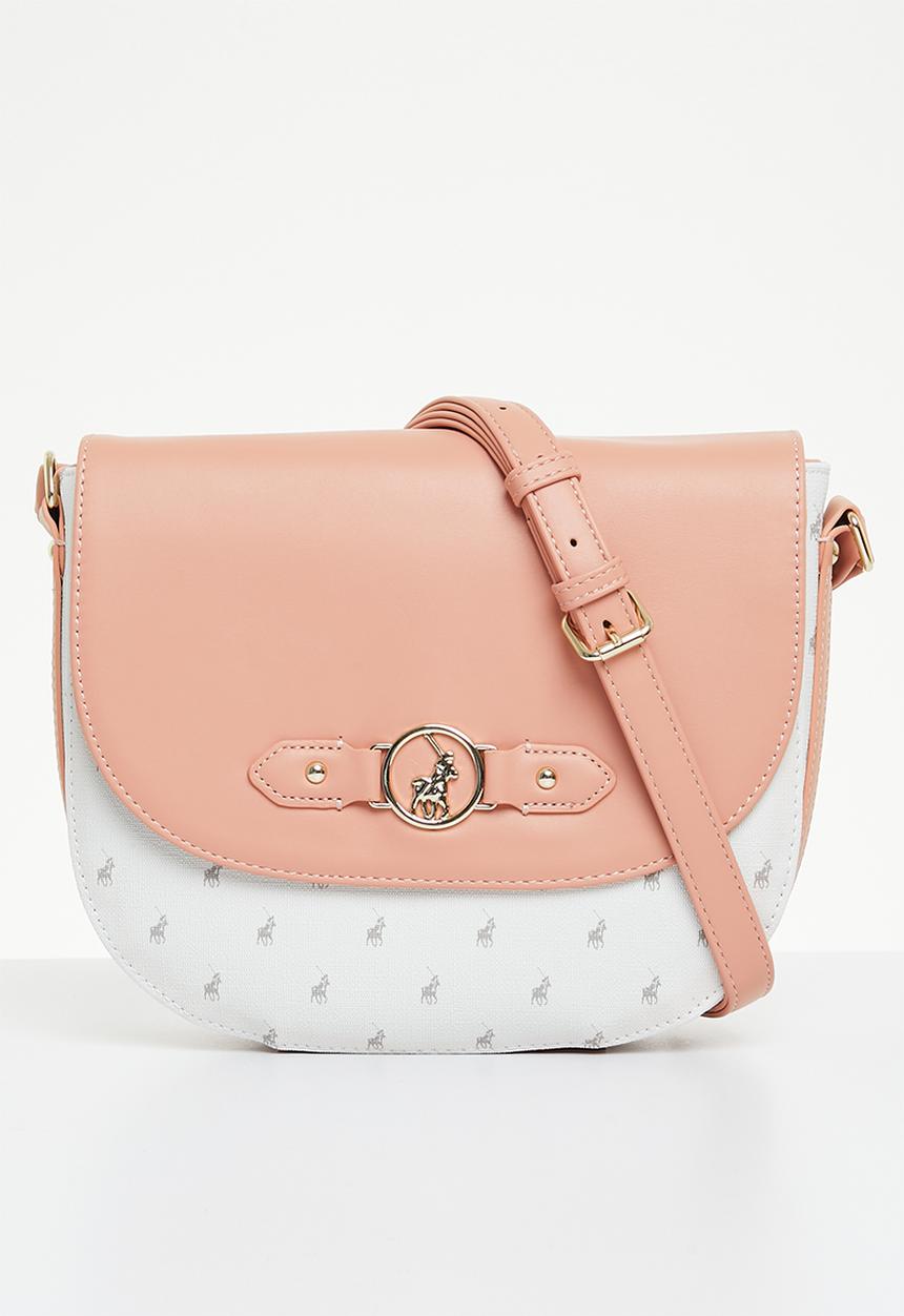 POLO - Santorini saddle crossbody bag - pink